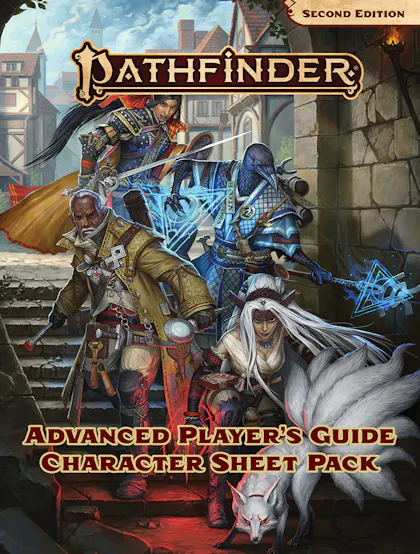 Pathfinder Advanced Player's Guide Character Sheet Pack