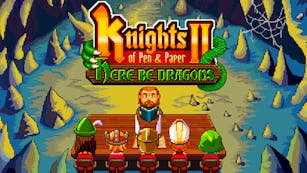 Product cover for Knights of Pen and Paper 2 - Here Be Dragons - DLC