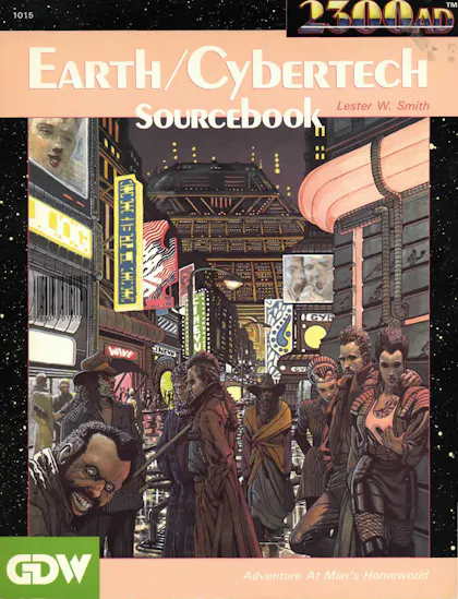 2300AD Earth/Cybertech Sourcebook