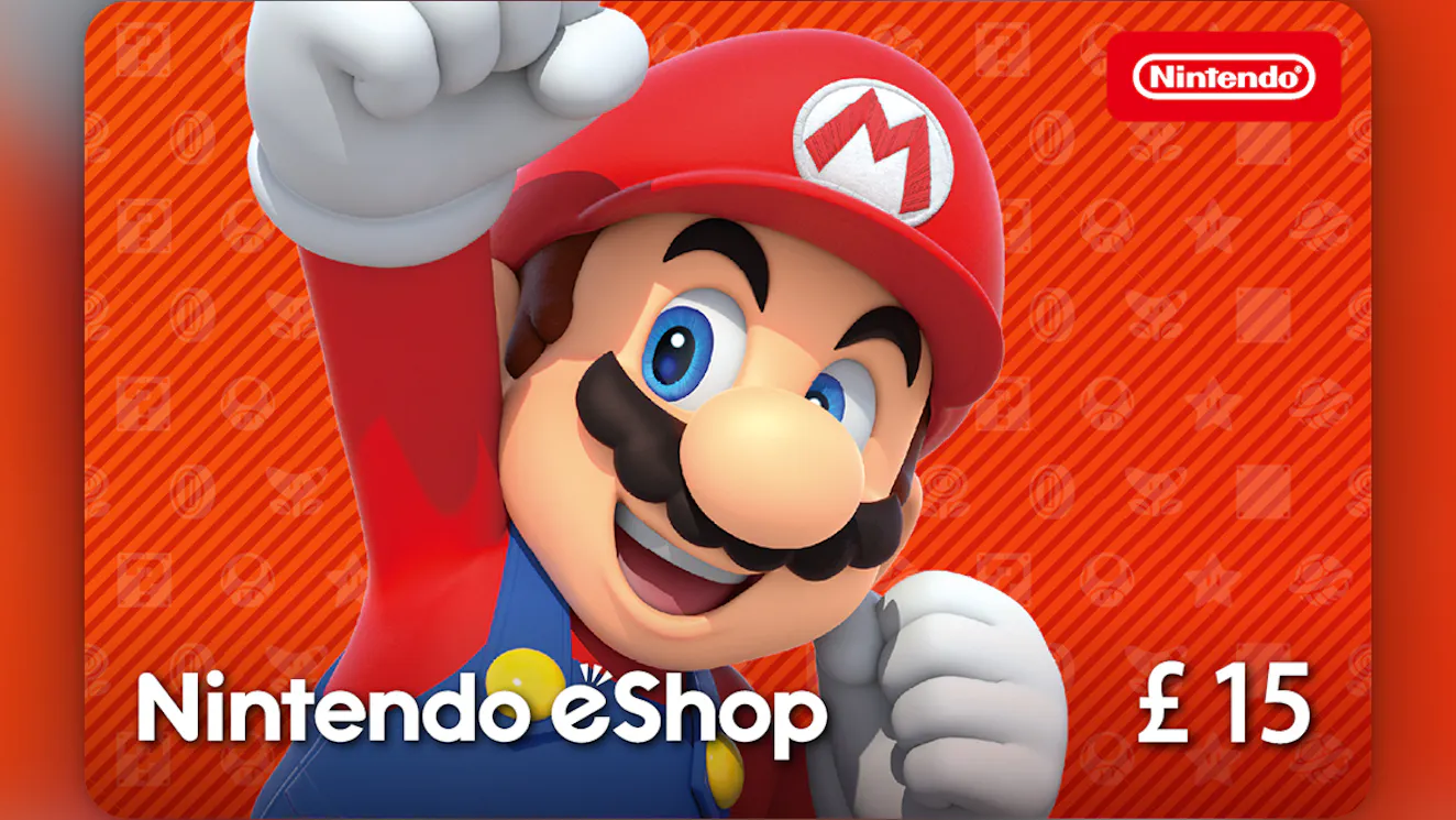 Product cover for Nintendo eShop Card - Download Code (UK) - £15