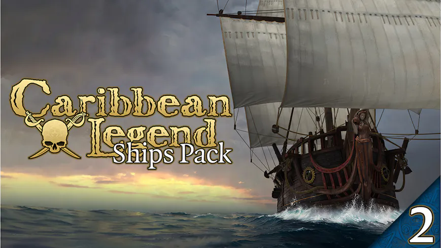 Product cover for Caribbean Legend - Ships Pack: Part 2