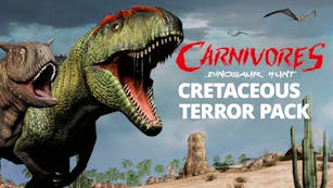 Product cover for Carnivores: Dinosaur Hunt - Cretaceous Terror Pack - DLC