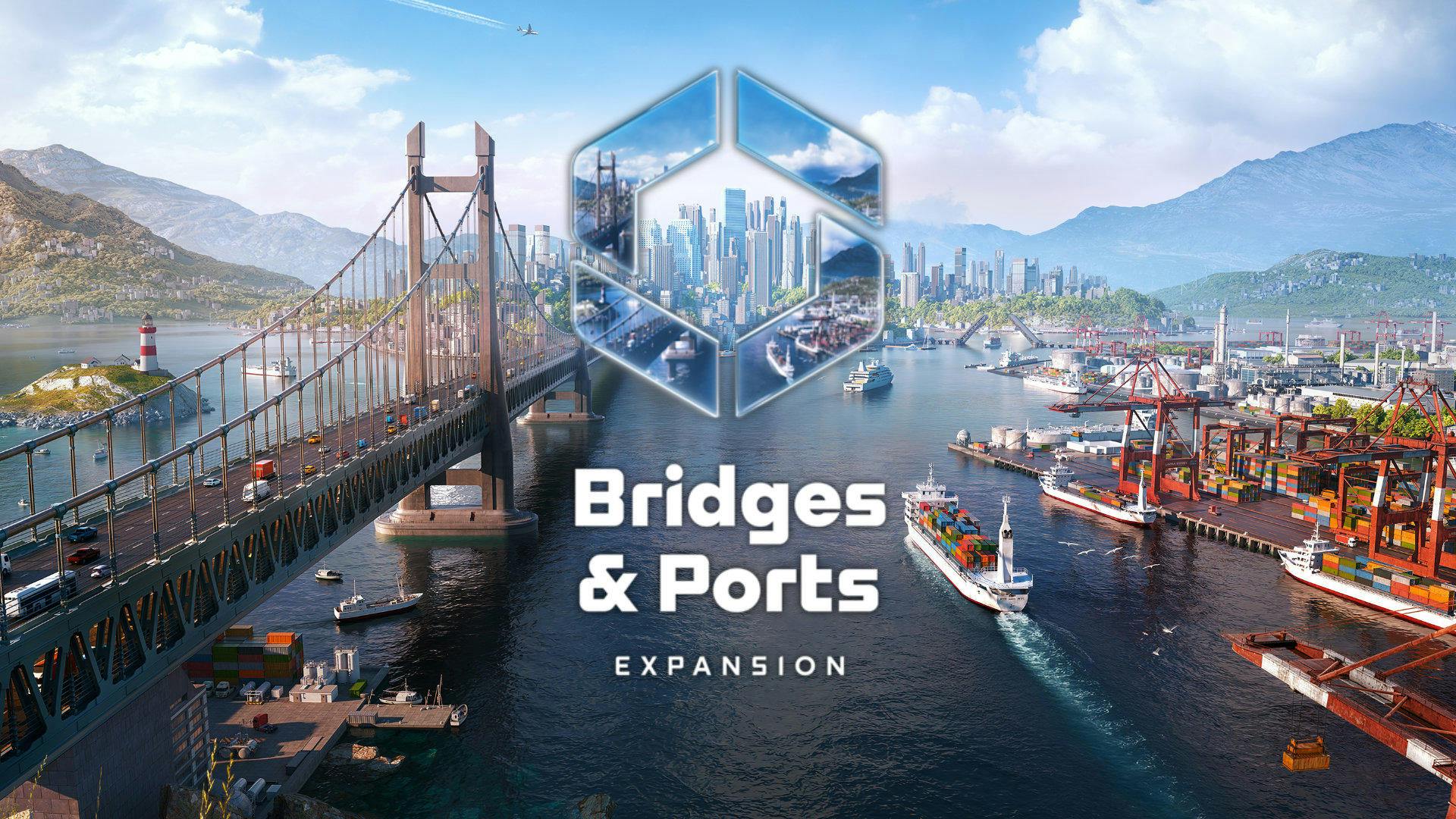 Cities: Skylines II - Bridges & Ports | PC Steam Downloadable Content