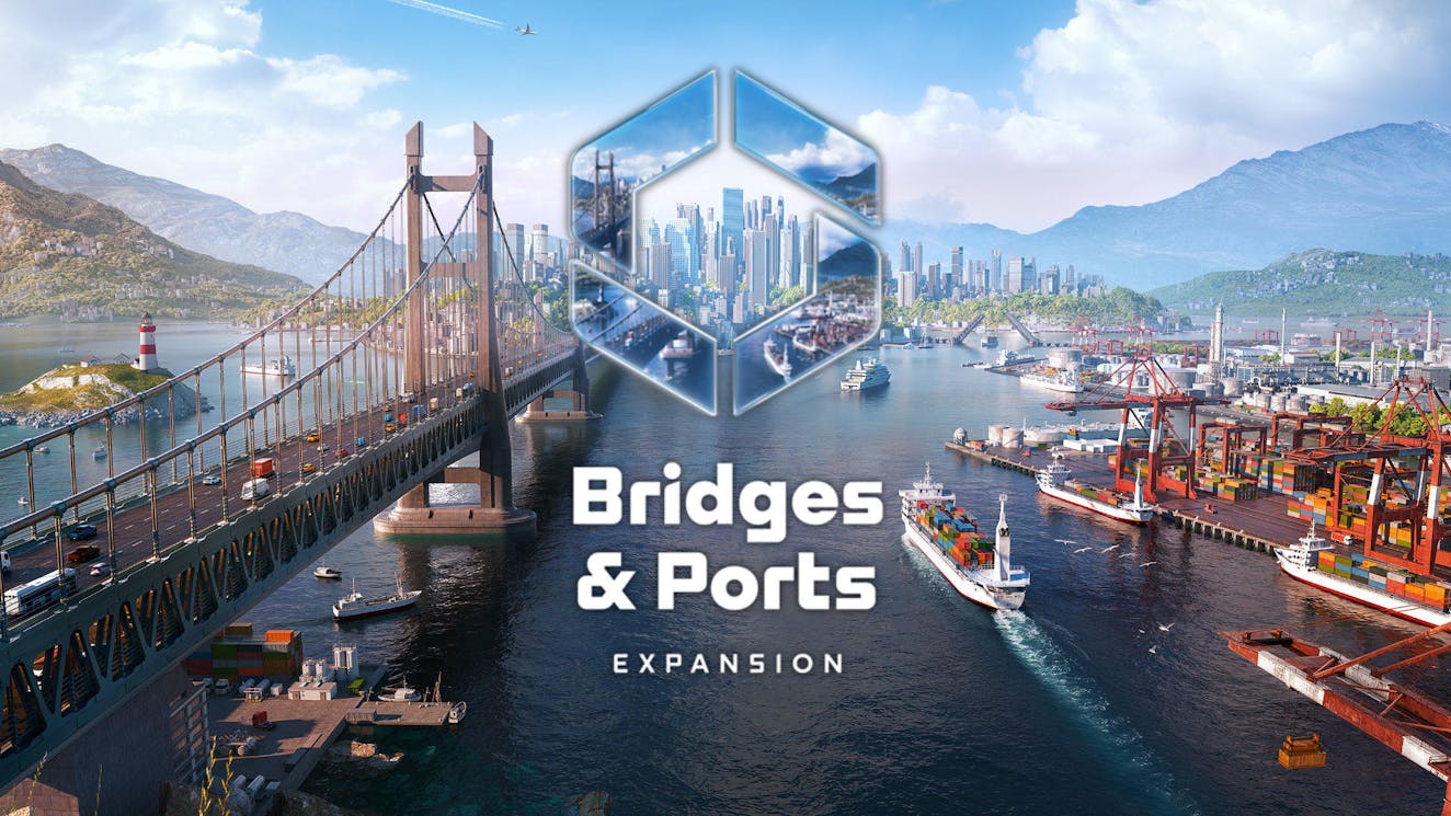 Product cover for Cities: Skylines II - Bridges & Ports - DLC