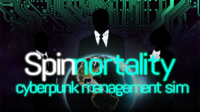 Spinnortality | cyberpunk management sim