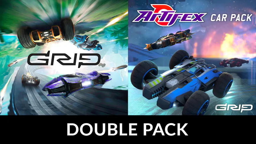 Product cover for GRIP: Combat Racing and GRIP: Combat Racing - Artifex Car Pack Double Pack