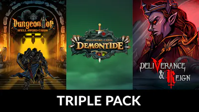 Deckbuilder Triple Pack: Deliverance & Reign + DungeonTop + Demontide