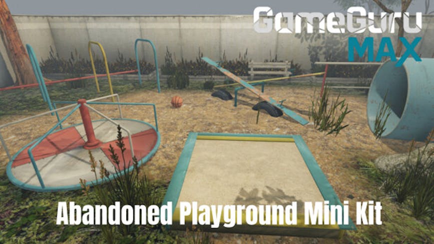 GameGuru MAX Modern Day Mini-Kit - Abandoned Playground