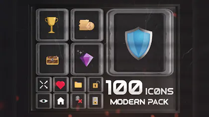100 Modern Icons Pack