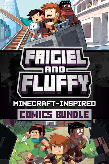 Product cover for Frigiel and Fluffy Minecraft-Inspired Comics Bundle