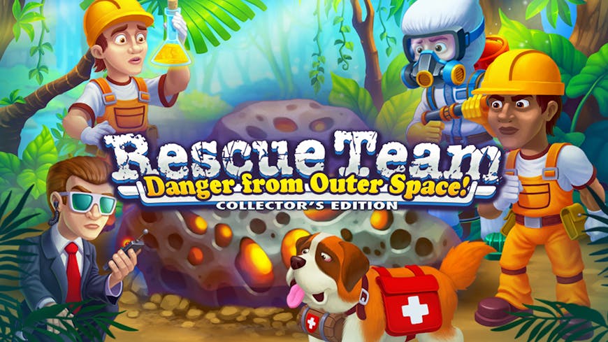 Product cover for Rescue Team: Danger from Outer Space!