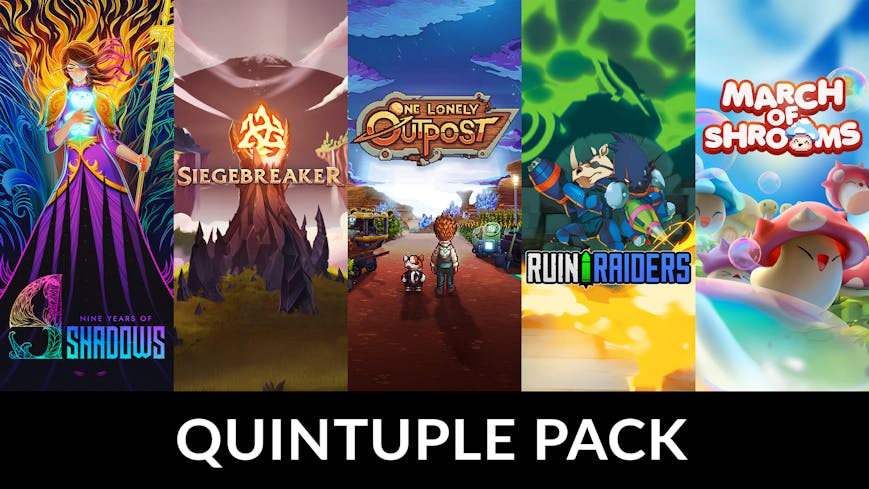 Product cover for indie.io Variety Quintuple Pack