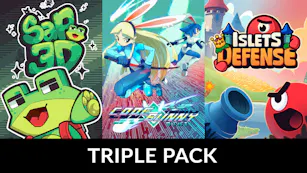Sapo 3D + CODE Bunny + Islets Defense Triple Pack