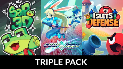 Sapo 3D + CODE Bunny + Islets Defense Triple Pack