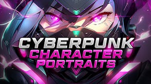 Cyberpunk Character Portraits - 100+ Portraits