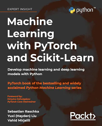 Product cover for Machine Learning with PyTorch and Scikit-Learn
