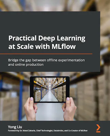 Product cover for Practical Deep Learning at Scale with MLflow