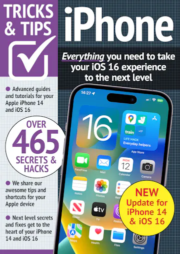 Product cover for iPhone iOS 16 Tricks & Tips