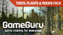Product cover for GameGuru - Trees, Plants & Rocks Pack