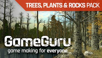 GameGuru - Trees, Plants & Rocks Pack