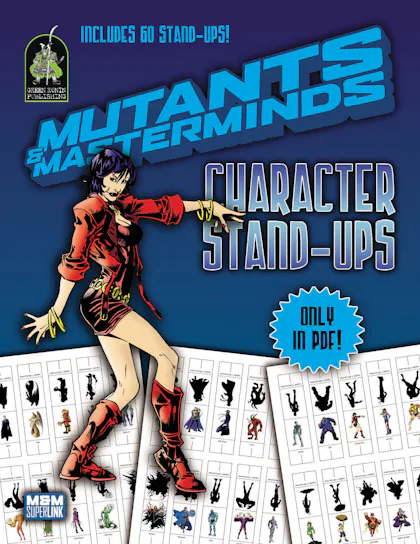 Mutants & Masterminds Character Stand-Ups