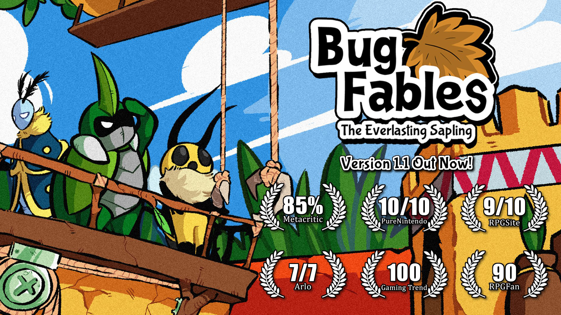 Bug Fables: The Everlasting Sapling | PC Steam Game | Fanatical