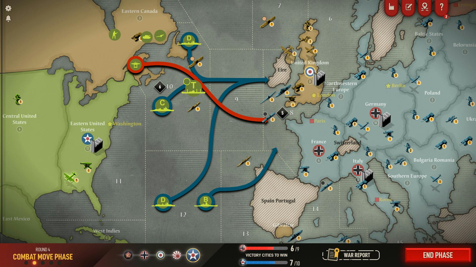 Axis & Allies 1942 Online PC Mac Linux Steam 遊戲 Fanatical
