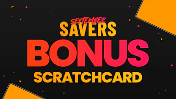 SEPTEMBER SAVERS - SCRATCHCARD