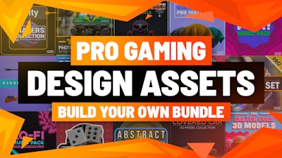 Pro Gaming Design Assets Build Your Own Bundle