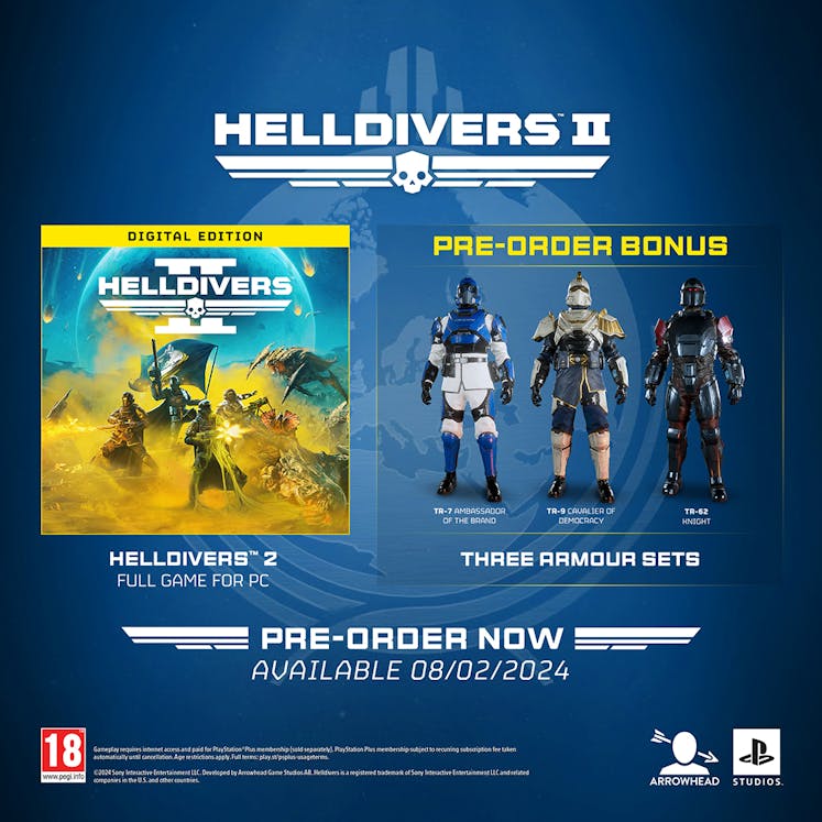 Preorder HELLDIVERS™ 2 PC Steam Game Fanatical