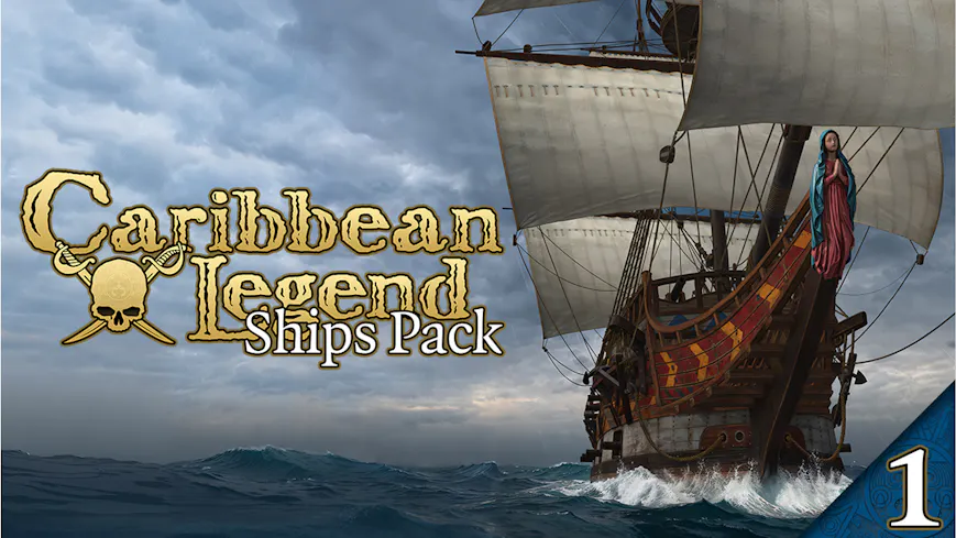 Product cover for Caribbean Legend - Ships Pack: Part I