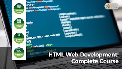 HTML Web Development: Complete Course