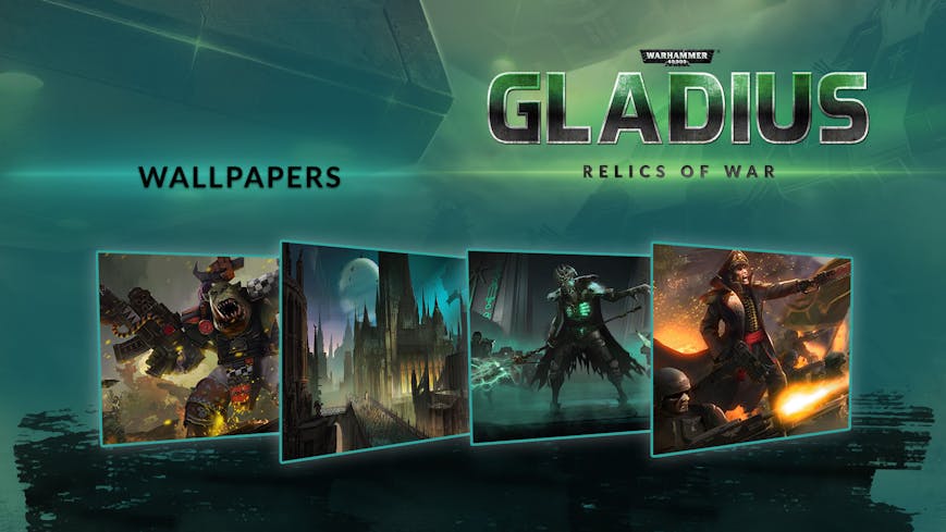 Product cover for Warhammer 40,000: Gladius - Relics of War - Wallpapers