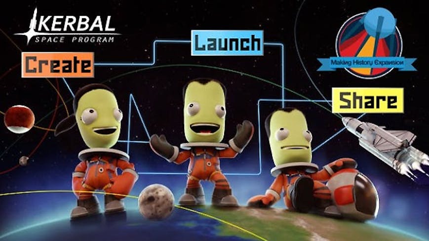 Product cover for Kerbal Space Program: Making History Expansion