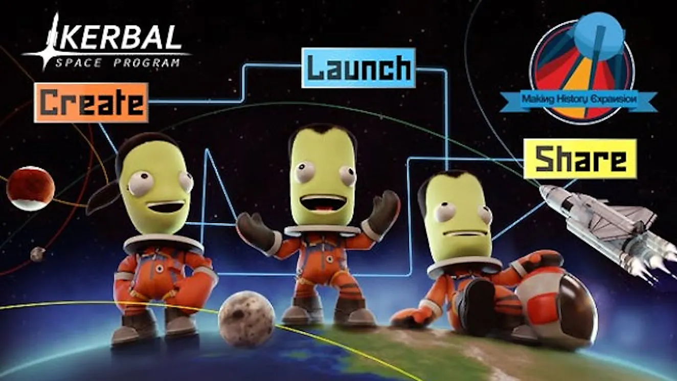 Product cover for Kerbal Space Program: Making History Expansion - DLC