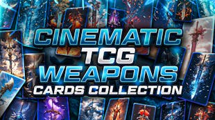 Cinematic TCG Weapons Cards Collection - 150+ Weapons