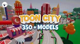 Cartoon City with Toon Shader
