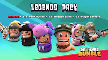 Product cover for Worms Rumble - Legends Pack