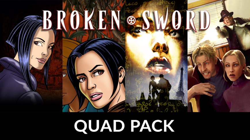 Product cover for Broken Sword: Episodes 2-5 Quad Pack