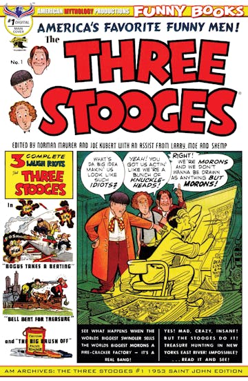 Product cover for AM Archives The Three Stooges St John 1953 #1
