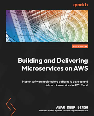Product cover for Building and Delivering Microservices on AWS