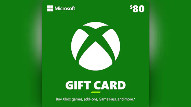 Product cover for Xbox Digital Gift Card (US) - $80
