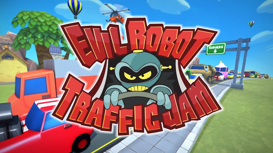 Evil Robot Traffic Jam HD