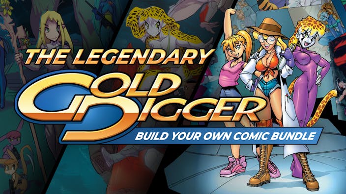 Product cover for The Legendary Gold Digger Build your own Comic Bundle