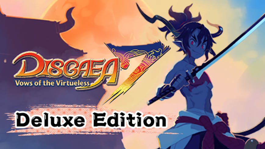 Product cover for Disgaea 7: Vows of the Virtueless Deluxe Edition