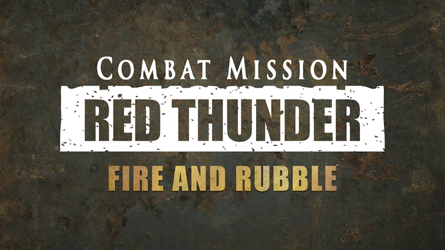 Product cover for Combat Mission: Red Thunder - Fire and Rubble