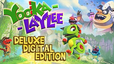 Yooka Laylee Digital Deluxe Pc Mac Linux Steam ゲーム Fanatical