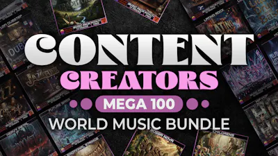 Content Creators Mega 100 World Music Bundle