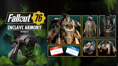 Fallout 76: Gleaming Depths - Enclave Armory Bundle