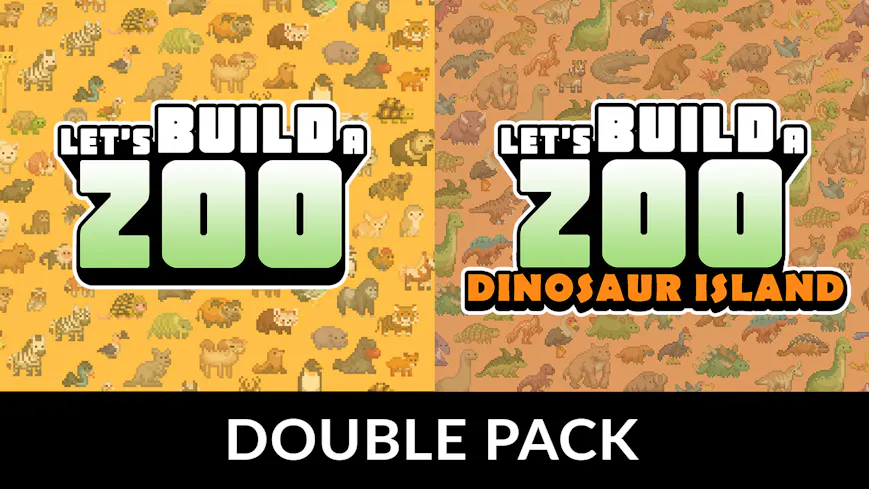Product cover for Let's Build a Zoo + Dinosaur Island DLC